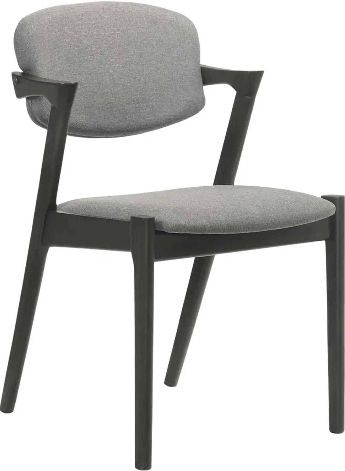 Coaster Stevie Padded Wood Dining Arm Chair Black