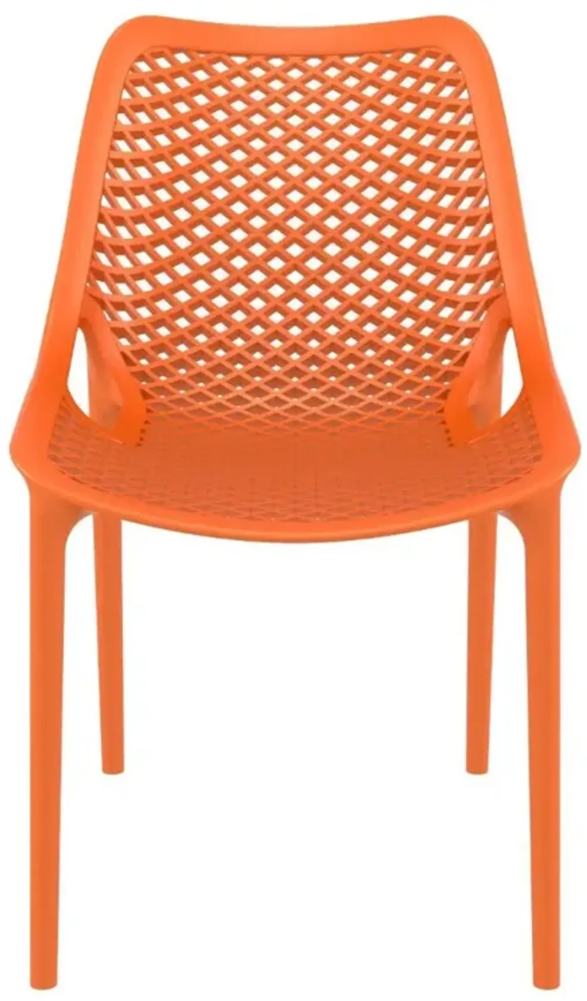 AIR OUTDOOR DINING CHAIR ORANGE