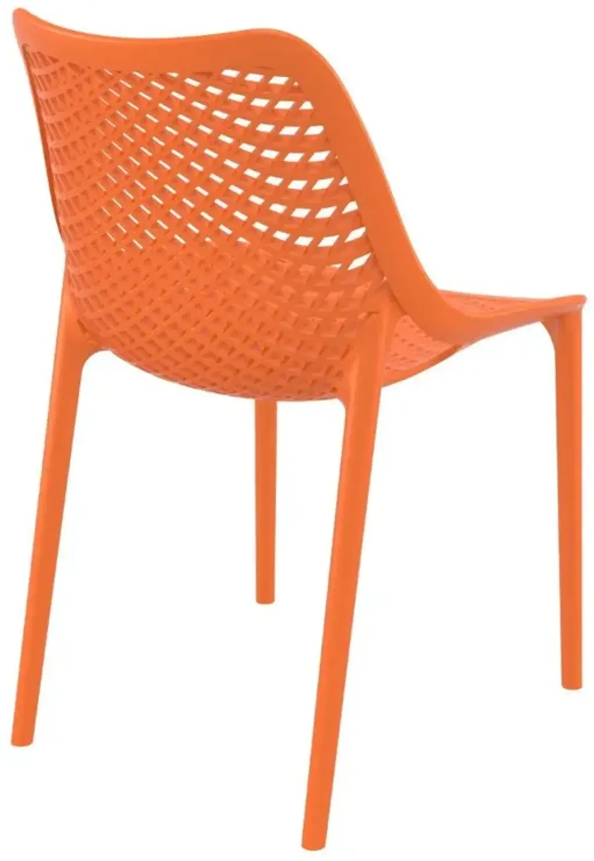 AIR OUTDOOR DINING CHAIR ORANGE