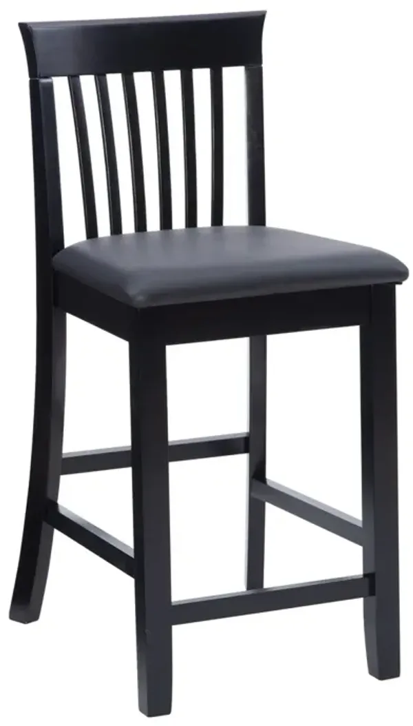 Linon 24 Inch Torino Craftsman Counter Stool