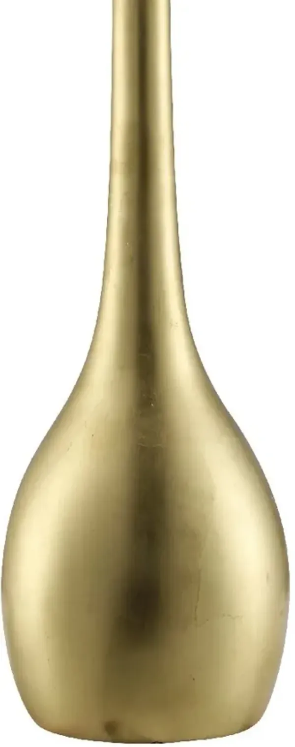 Crestview Carrington Gold Leaf Table Lamp