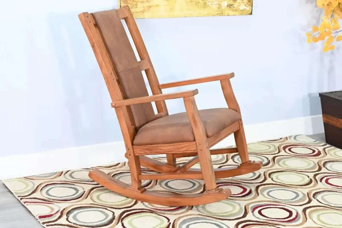 Sunny Designs Sedona Rustic Oak Rocker