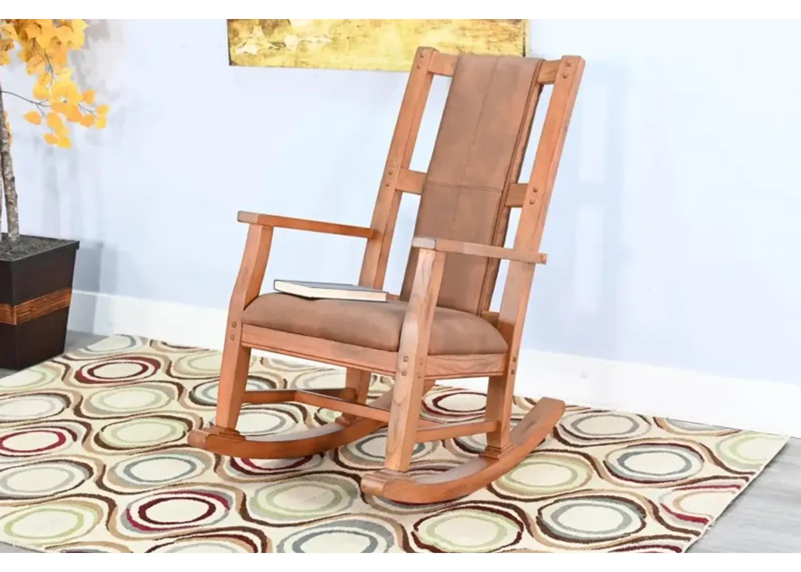 Sunny Designs Sedona Rustic Oak Rocker