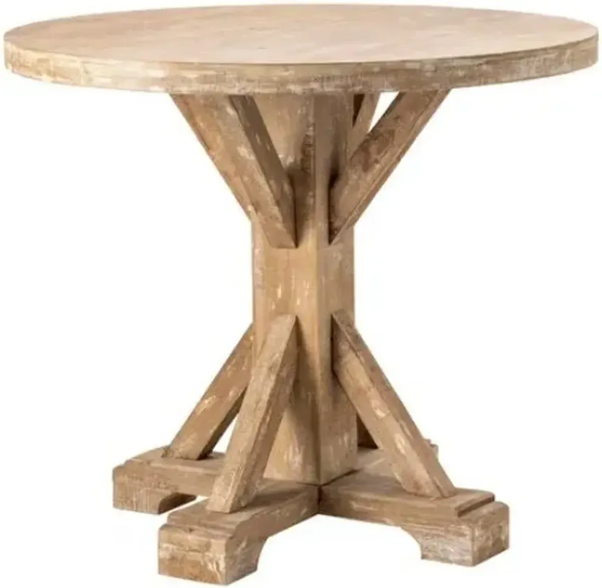 Crestview Sonoma Light Brown Large Accent Table