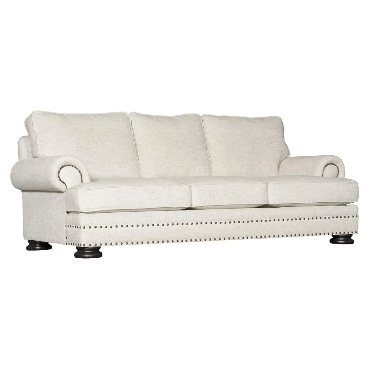 Bernhardt Foster Ivory Fabric Sofa