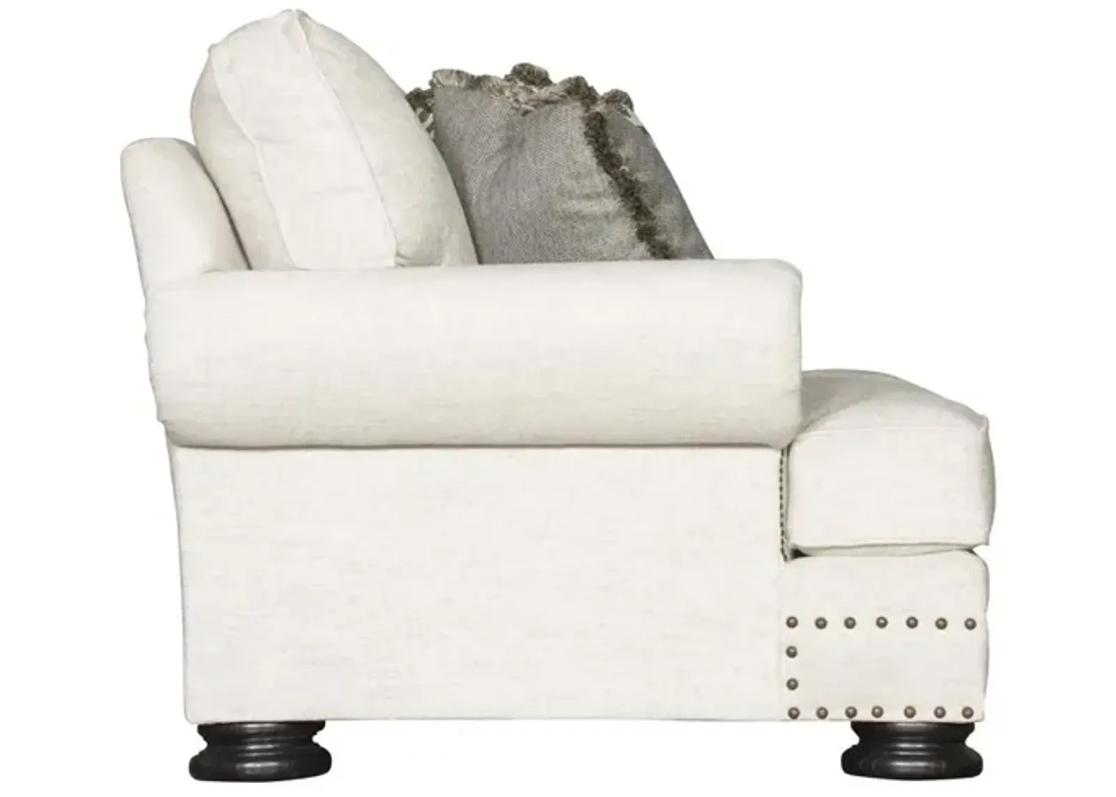 Bernhardt Foster Ivory Fabric Sofa