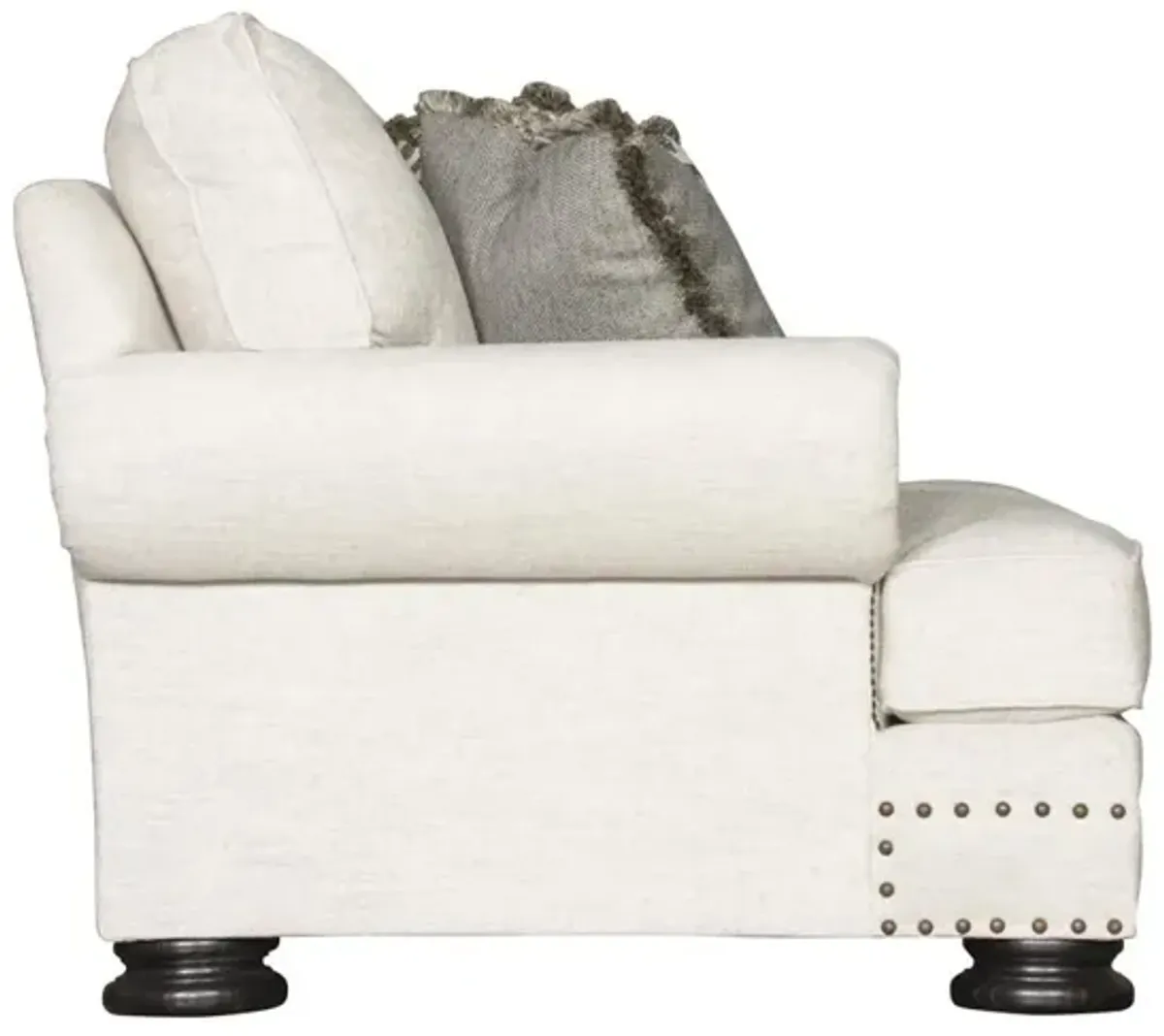 Bernhardt Foster Ivory Fabric Sofa