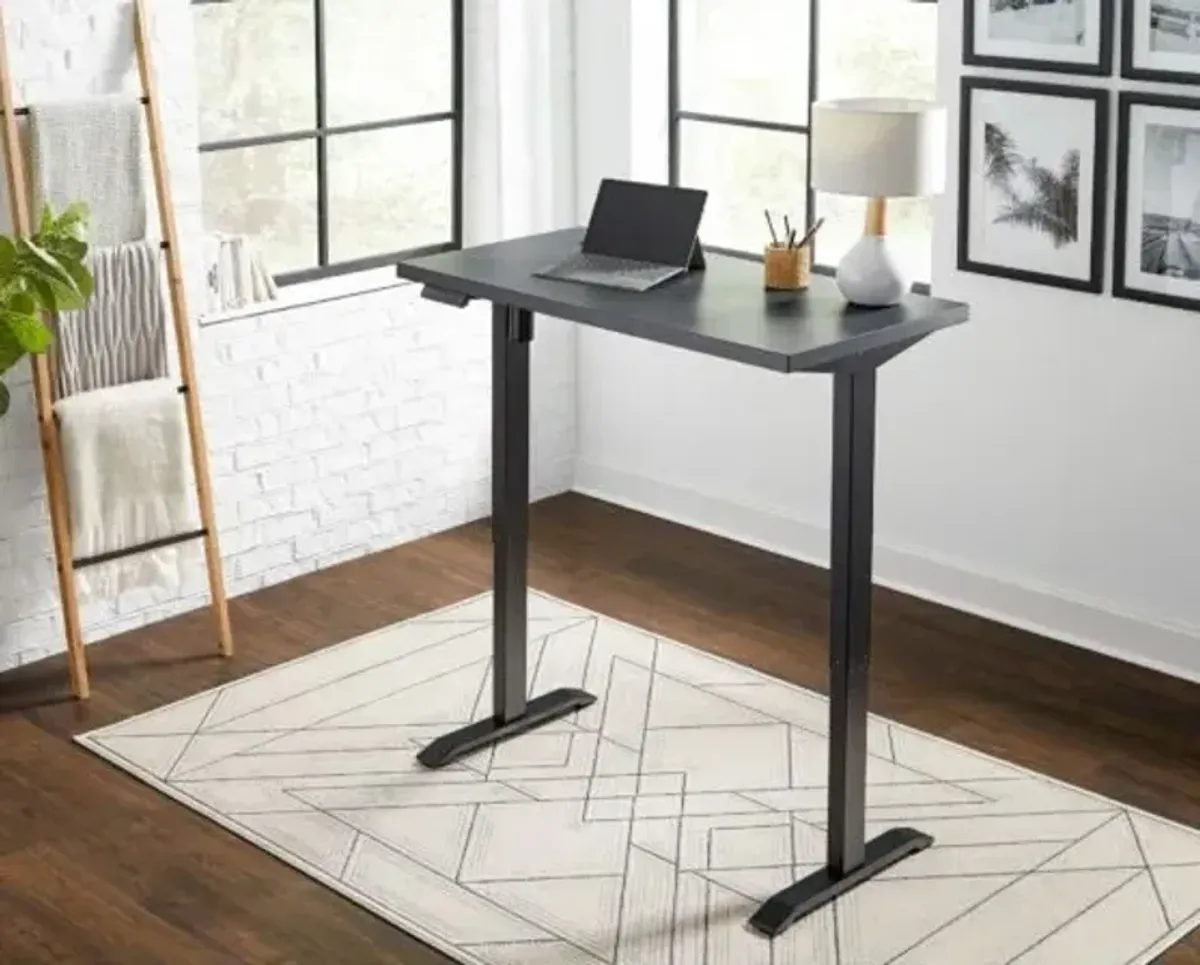 Martin Furniture Black Electric Sit/Stand Desk