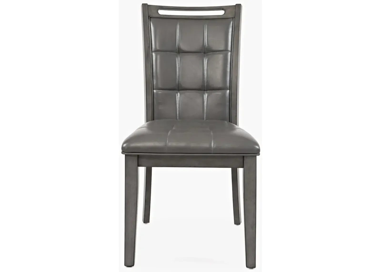 Jofran Manchester Upholstered Chair Grey