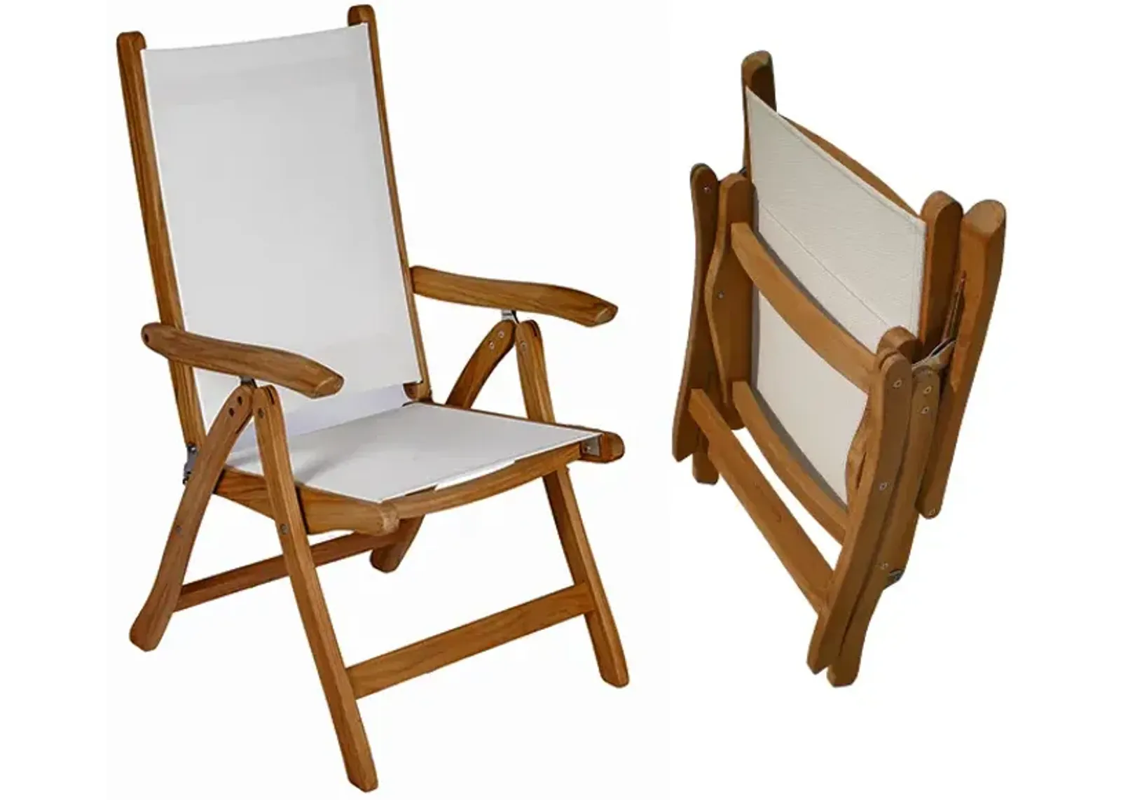 Royal Teak Florida Outdoor Navy Sling Chair