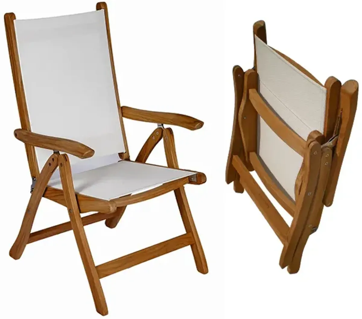 Royal Teak Florida Outdoor Navy Sling Chair