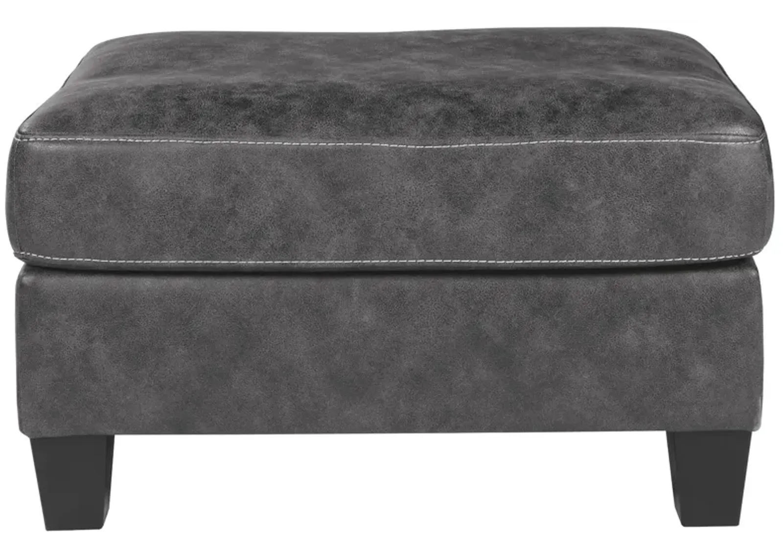 Ashley Venaldi Ottoman Gunmetal Benchcraft