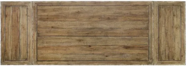 Hooker Furniture Chatelet Refectory Rectangle Trestle Dining Table with Two 22 Inch Leaves