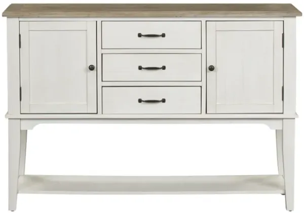Liberty Furniture Summerville Gray/Soft White Wash Server