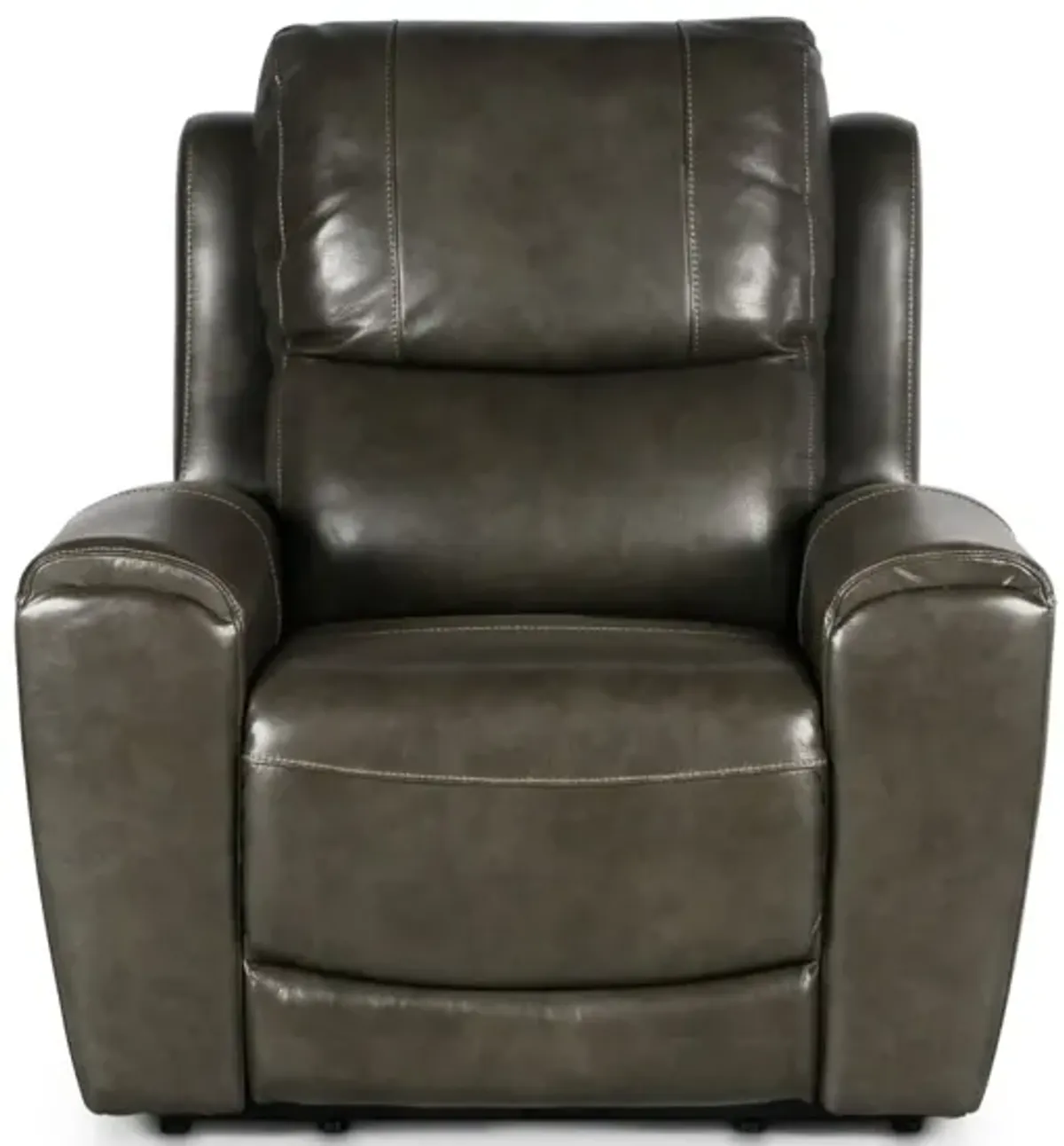 Steve Silver Laurel Grey Dual-Power Recliner Chair