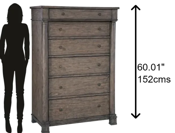 Hekman Tall Chest Lincoln Park