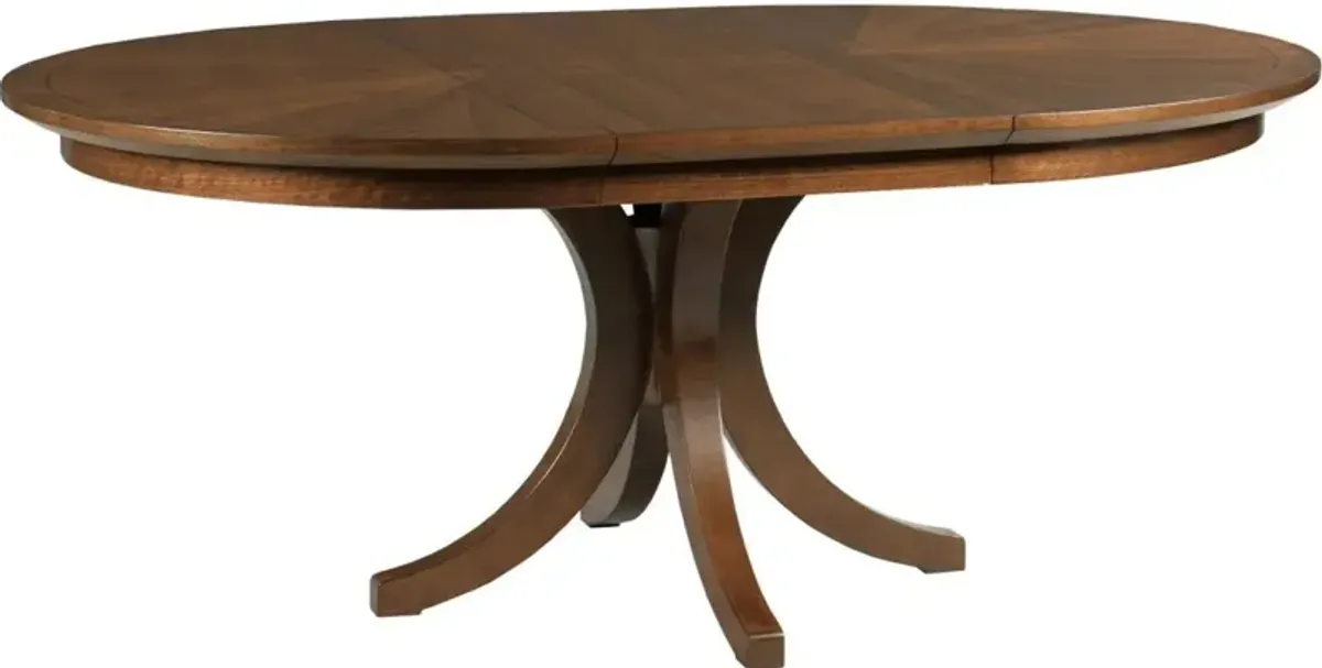 American Drew Vantage Warner Brown Dining Table