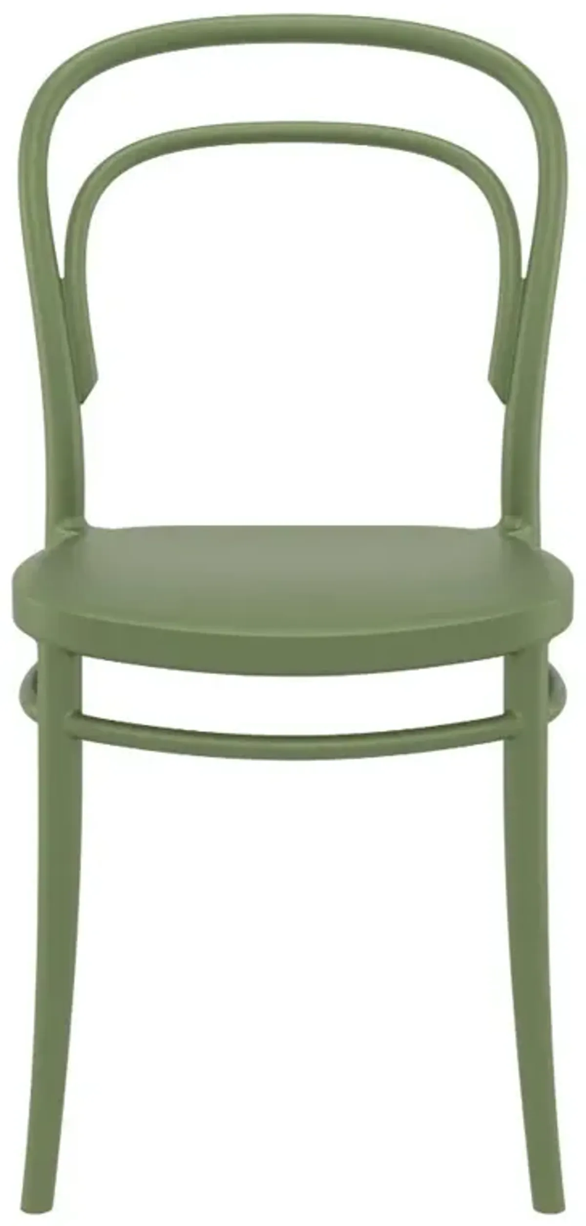 Compamia Marie Resin Outdoor Patio Chair Olive Green