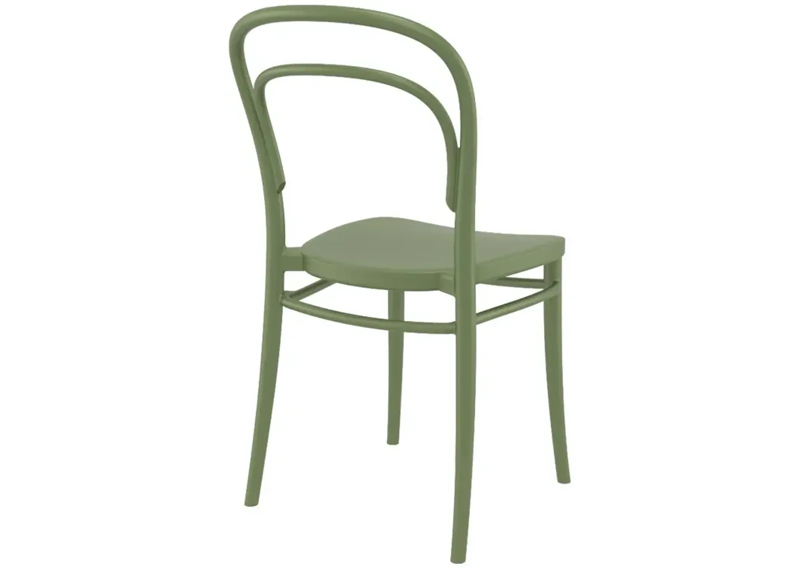 Compamia Marie Resin Outdoor Patio Chair Olive Green