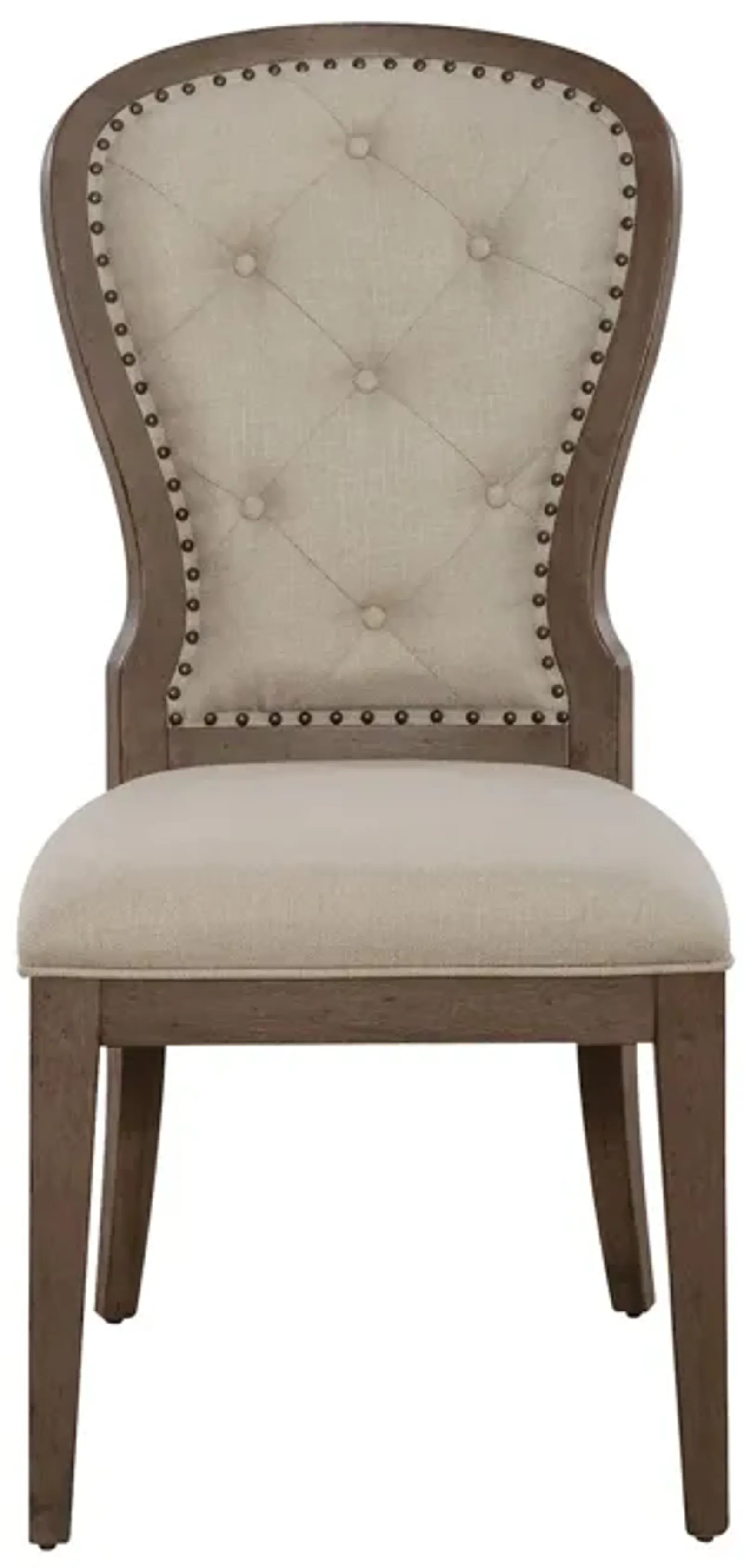 Liberty Furniture Americana Farmhouse Beige/Dusty Taupe Side Chair