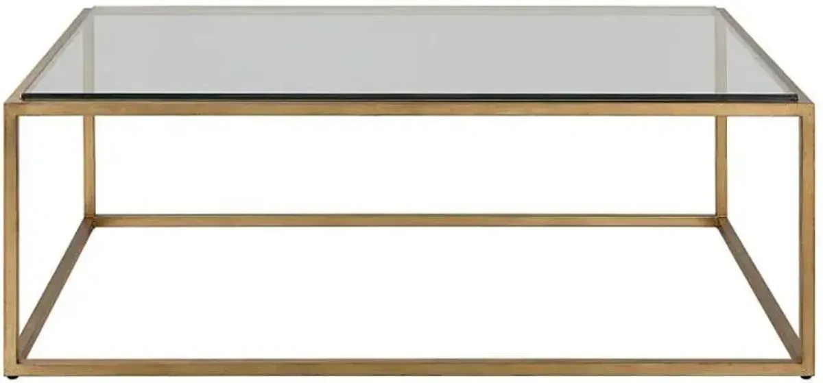 Uttermost Bravura Gold Coffee Table