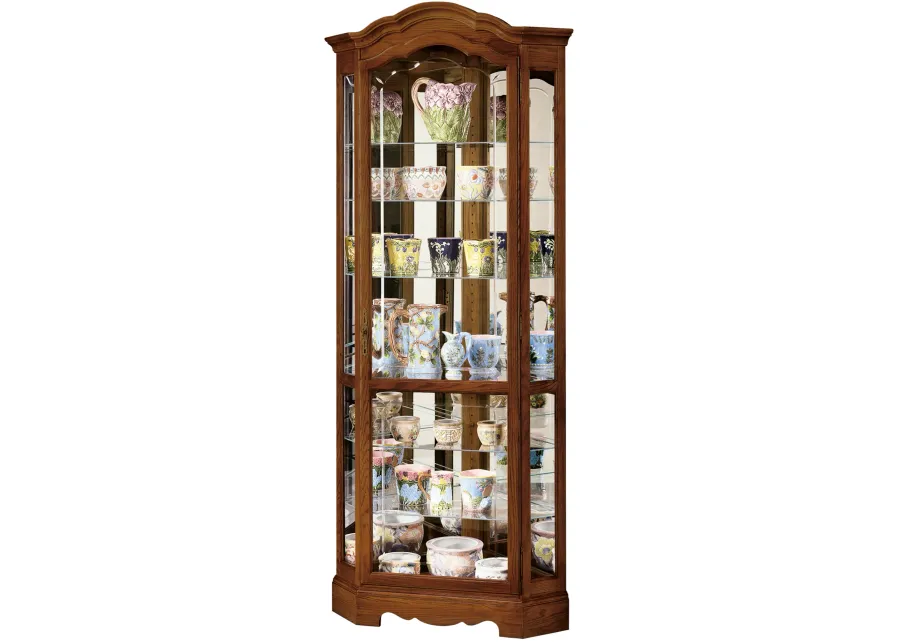 JAMESTOWN II CURIO CABINET