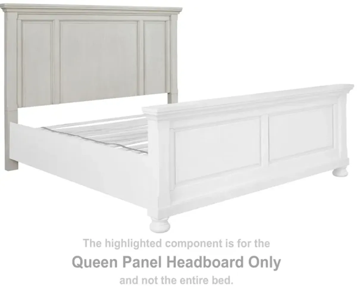 Ashley Robbinsdale Panel Antique White Queen Headboard