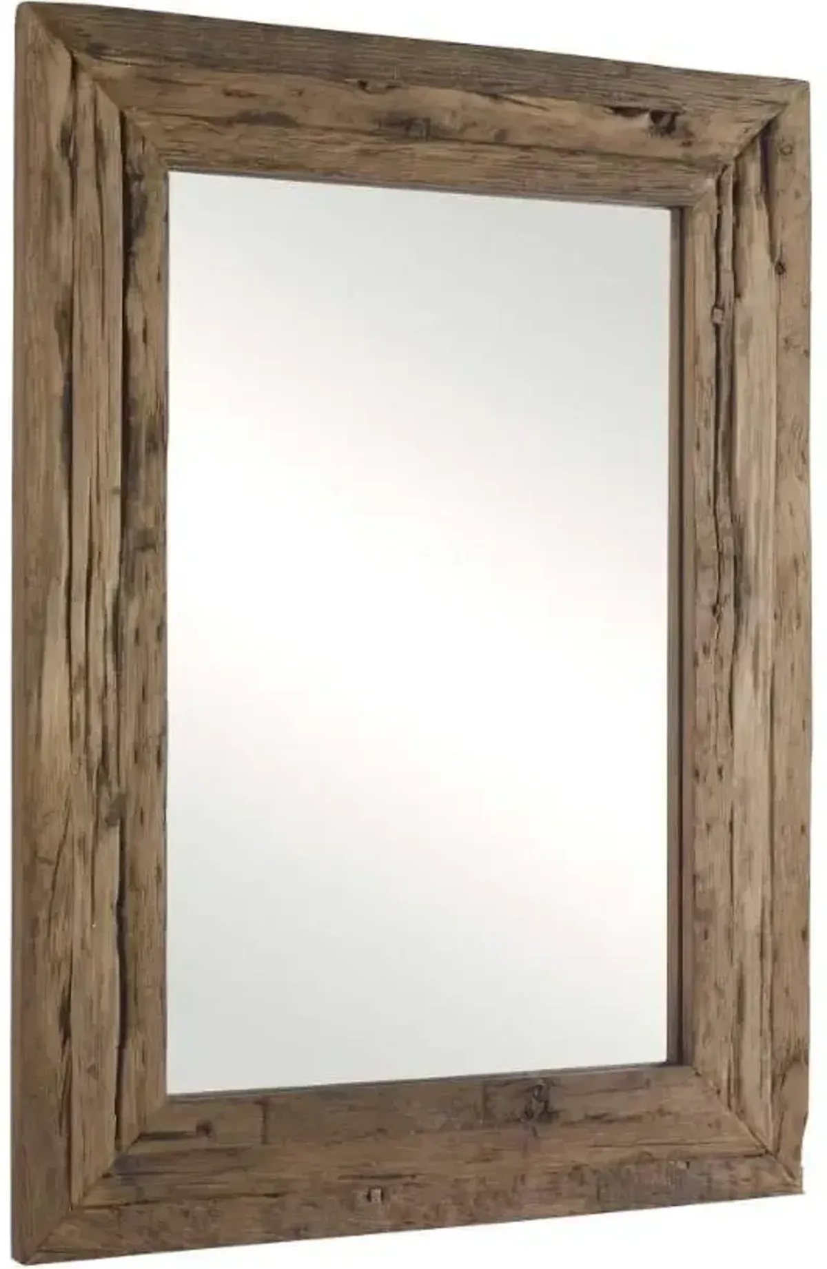 Uttermost Rennick Brown Rustic Mirror