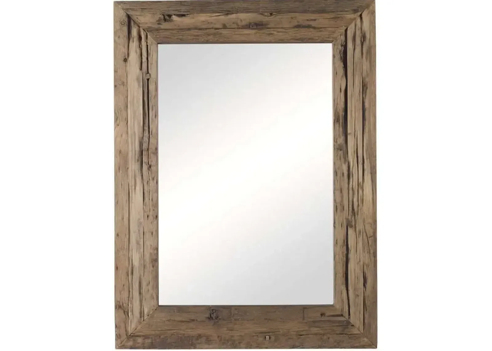 Uttermost Rennick Brown Rustic Mirror