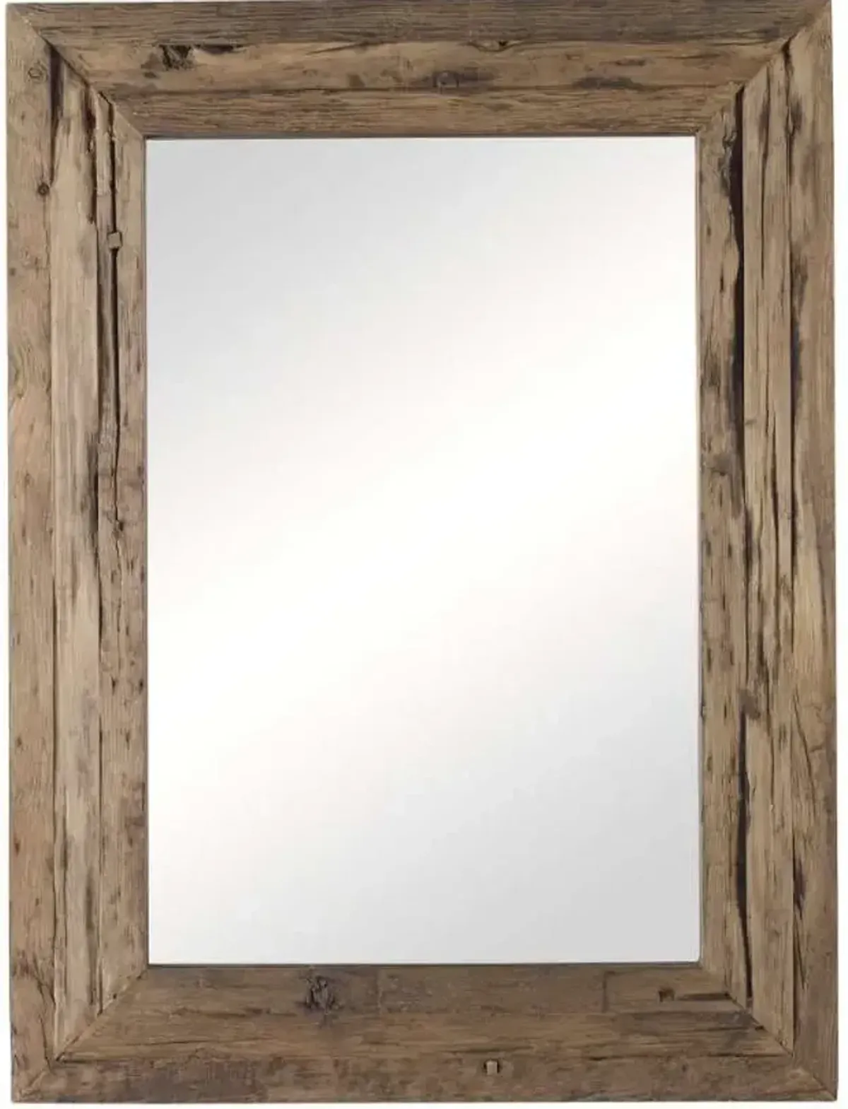 Uttermost Rennick Brown Rustic Mirror