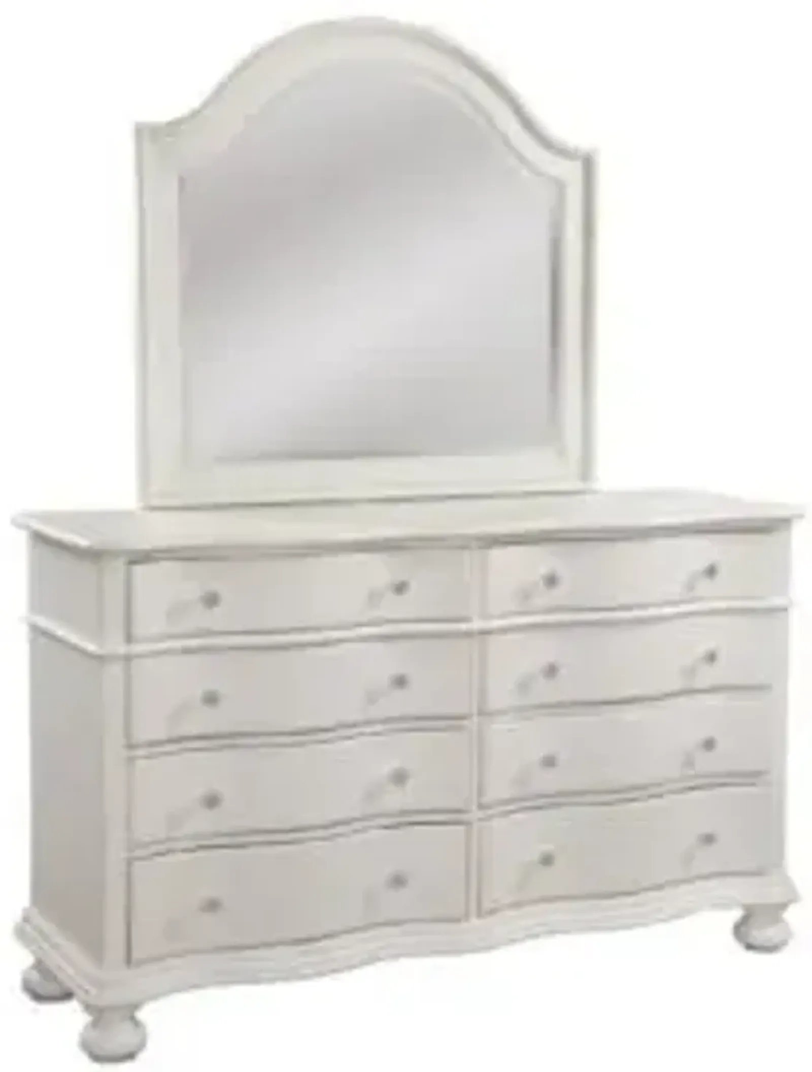 American Woodcrafters Rodanthe Dresser in Dove White