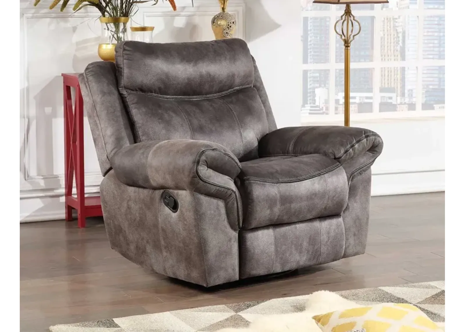 Steve Silver Nashville Gray Recliner