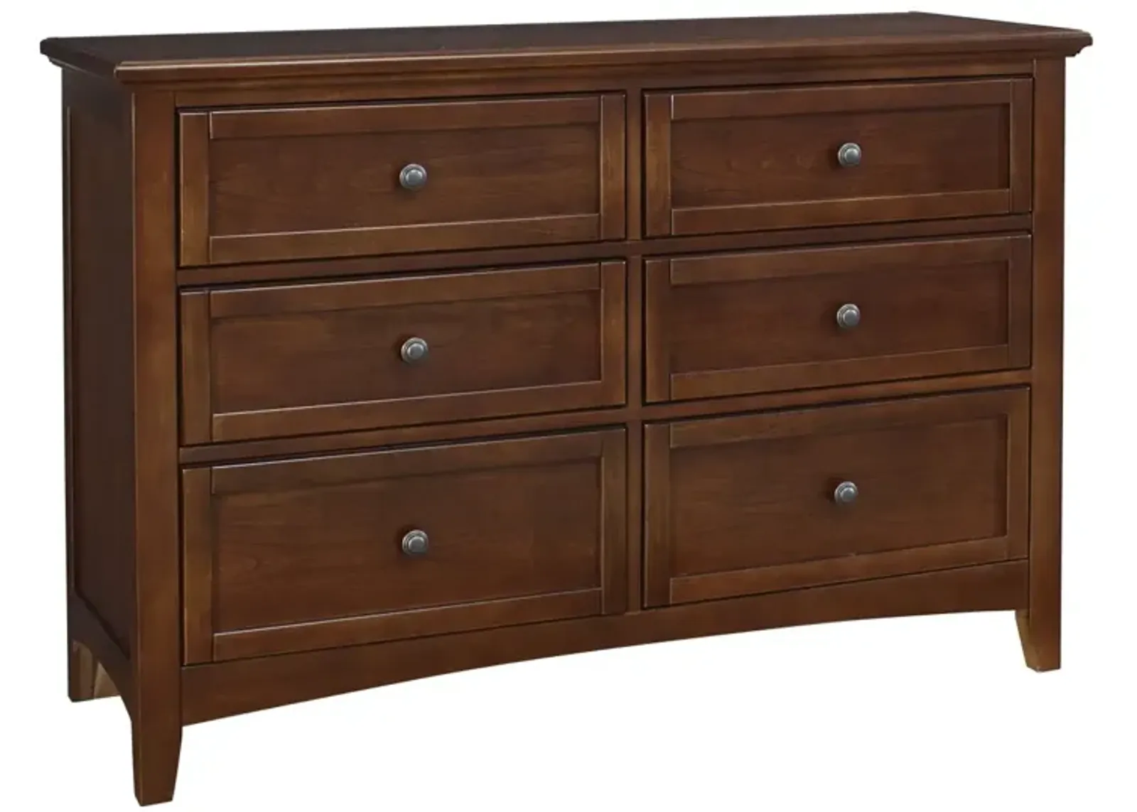 Vaughan-Bassett Bonanza Cherry 6-Drawer Double Dresser