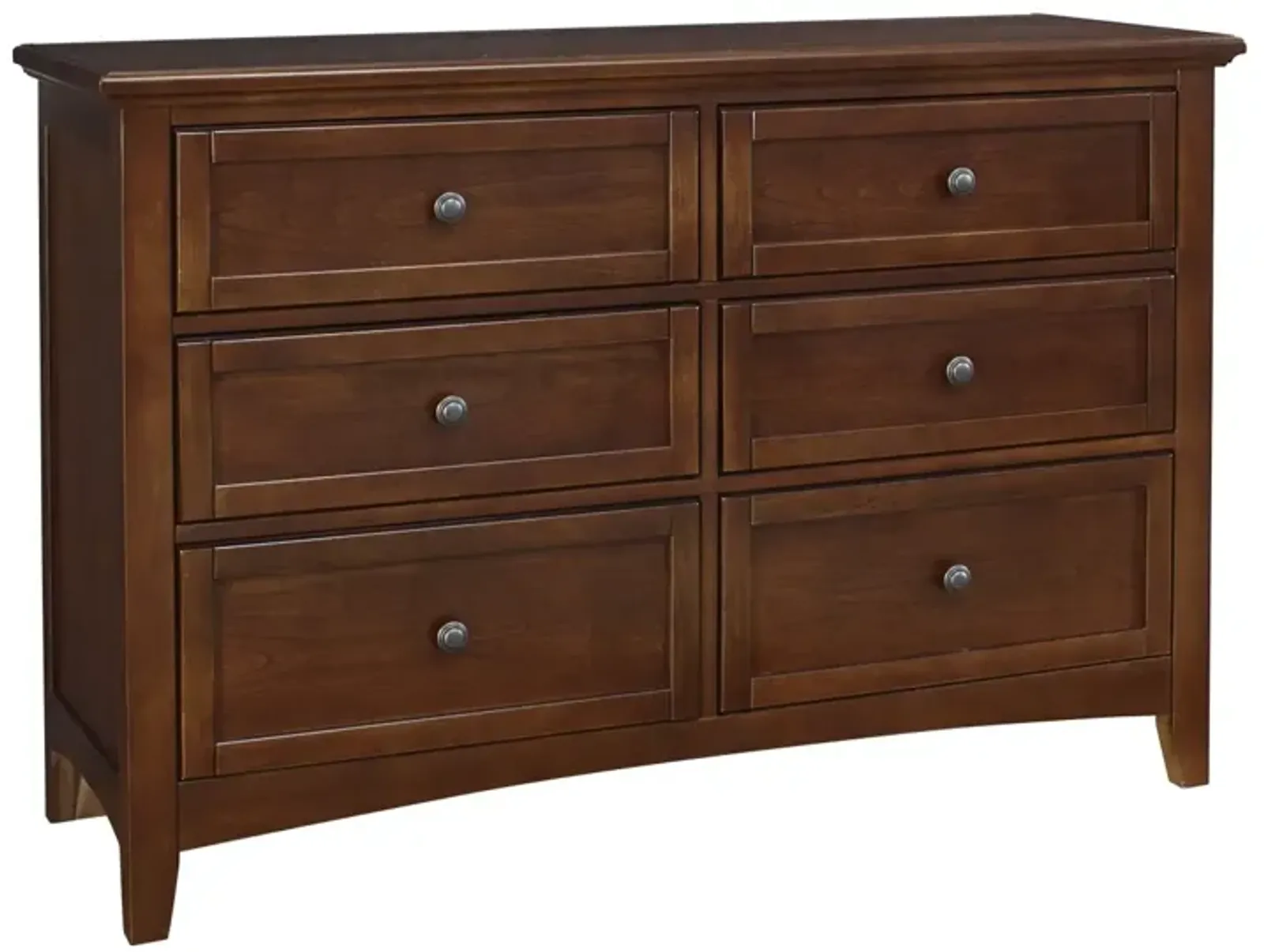 Vaughan-Bassett Bonanza Cherry 6-Drawer Double Dresser