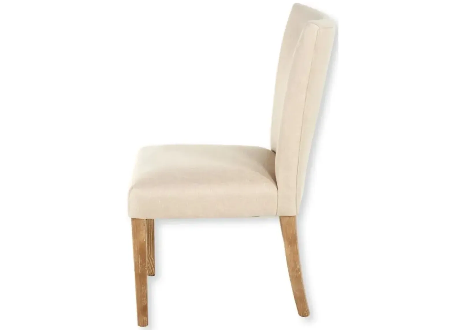 SASHA GREY WASHED/BISCUIT DINING CHAIR