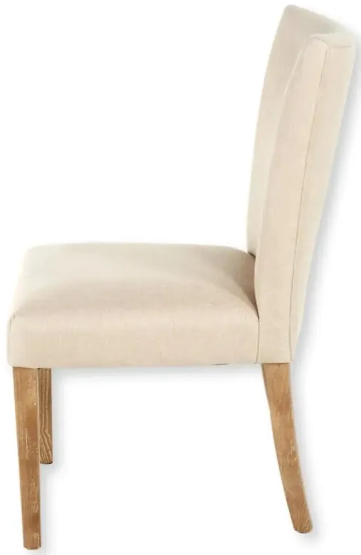 SASHA GREY WASHED/BISCUIT DINING CHAIR