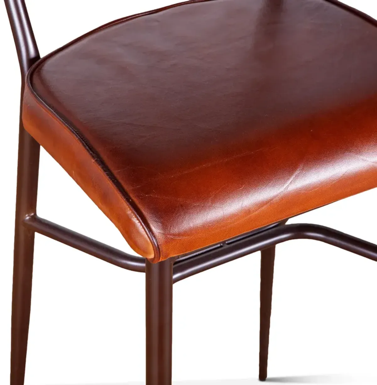 Home Trends Design Wellington High Back Leather Bar Chair