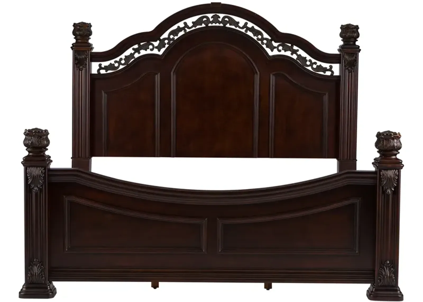 Liberty Furniture Complete Queen Bedroom Set Poster Bed, Dresser & Mirror Messina Estates