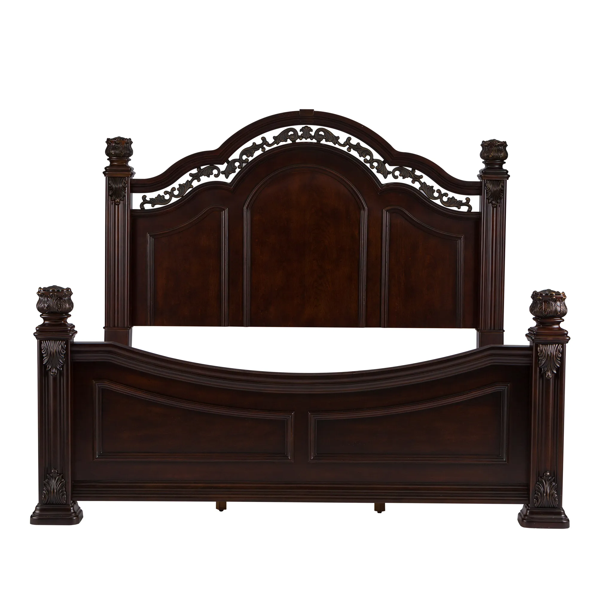 QUEEN POSTER BED DRESSER & MIRROR - MESSINA ESTATES