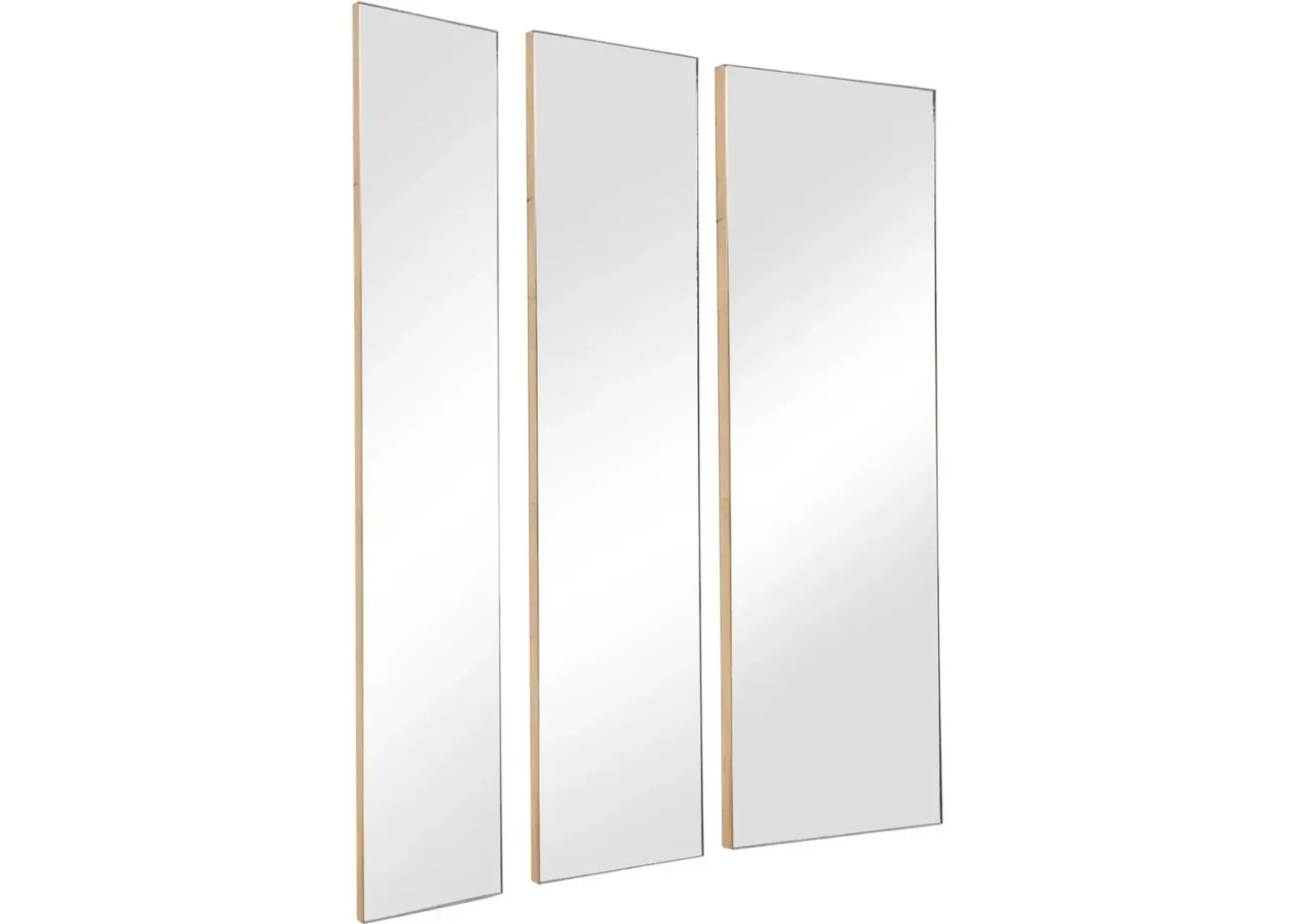 Uttermost Rowling 3-Piece Gold Mirrors