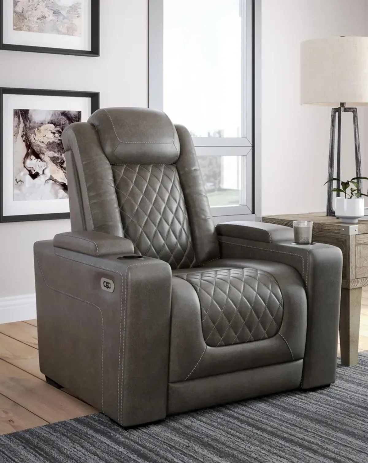 Ashley Hyllmont Gray Recliner