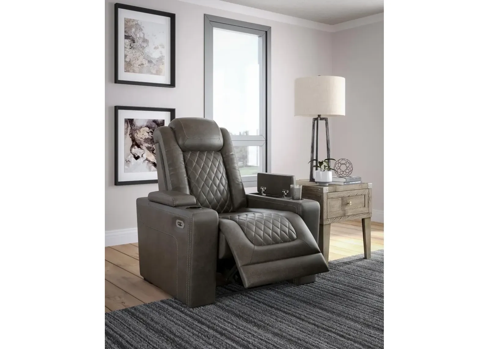 Ashley Hyllmont Gray Recliner