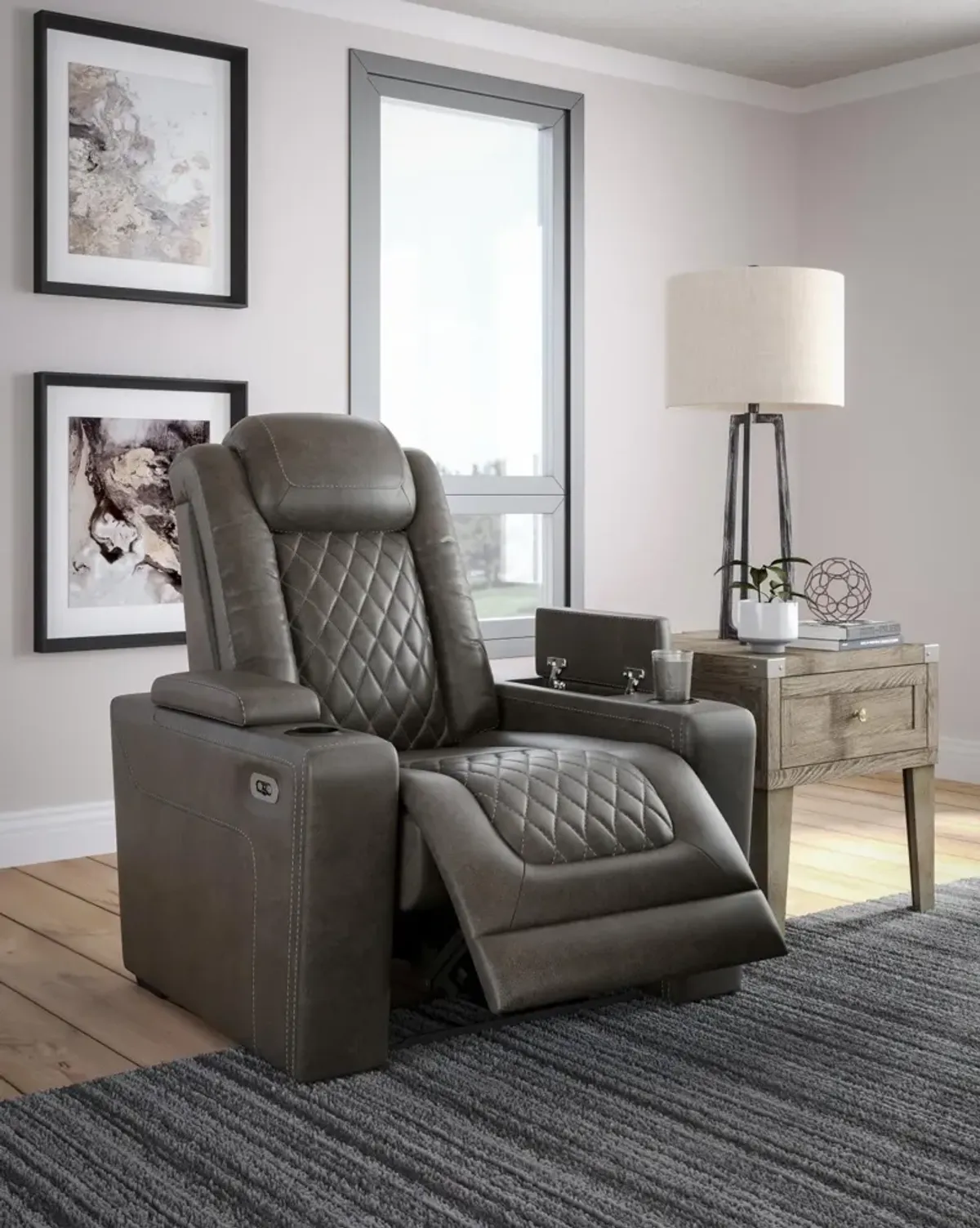 Ashley Hyllmont Gray Recliner