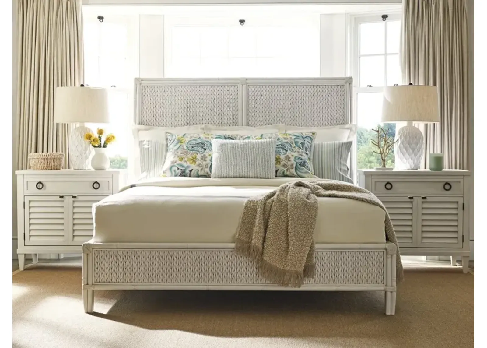 Tommy Bahama Home by Lexington Ocean Breeze Siesta Key Woven Bed King