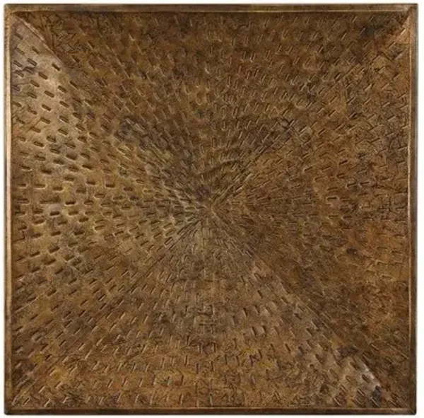Uttermost Blaise Antiqued Bronze Wall Art