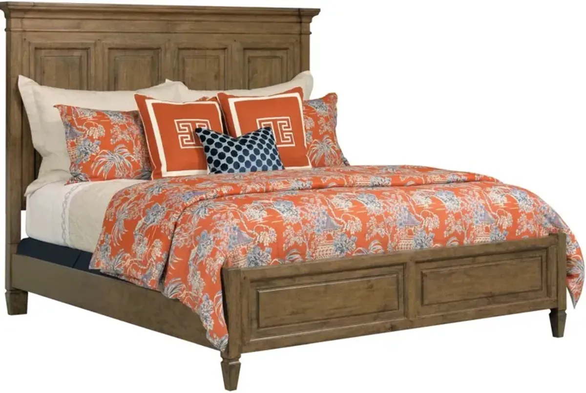 Kincaid Ansley Hartnell Cinnamon King Panel Bed