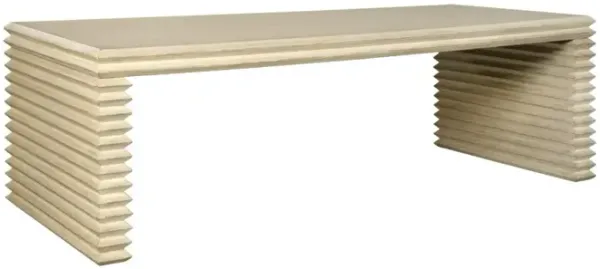 Nest Home White Washed Jasper Dining Table