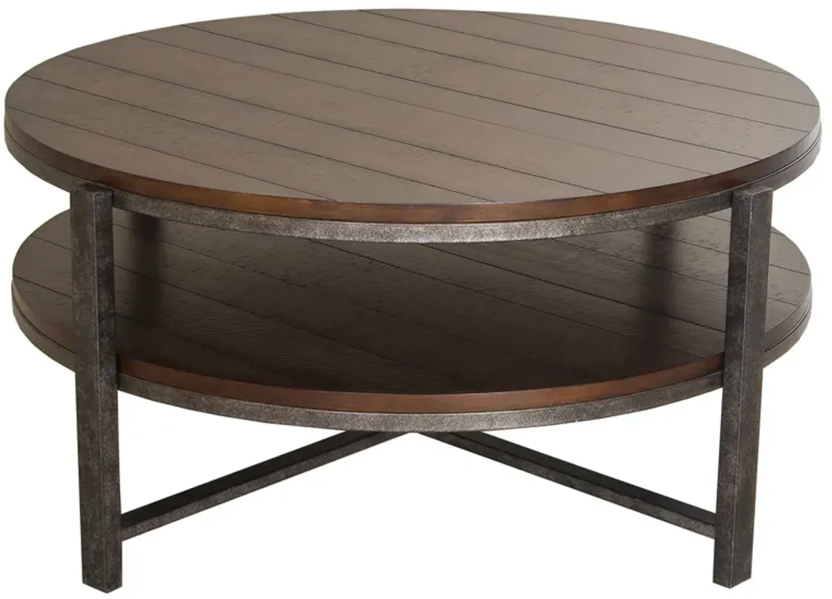 Liberty Furniture Breckinridge Round Cocktail Table