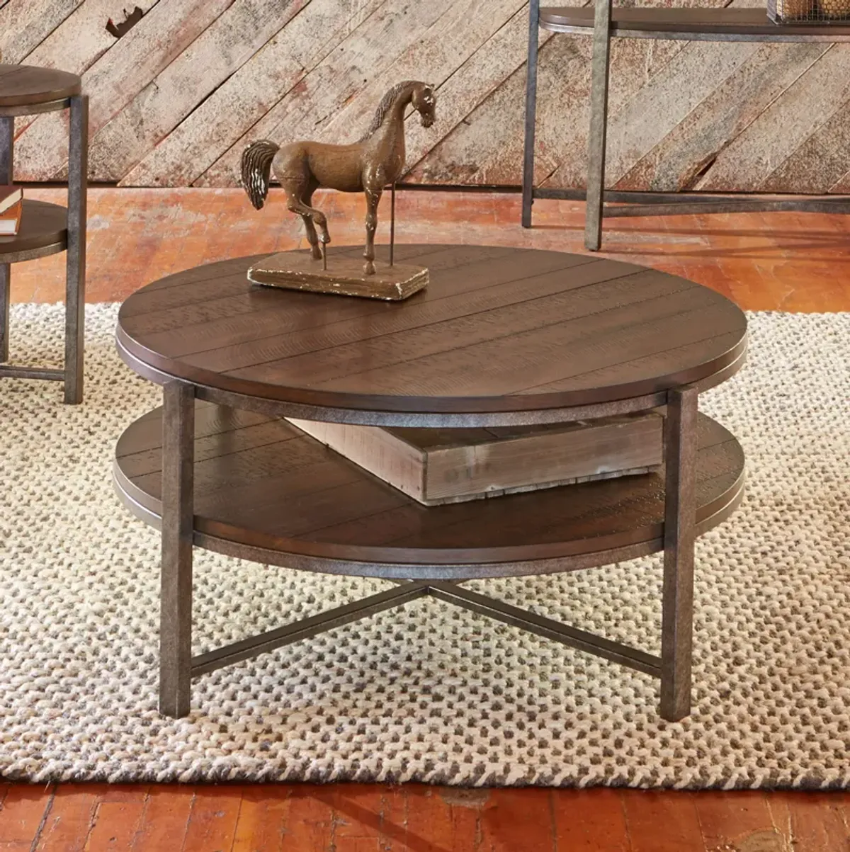 Liberty Furniture Breckinridge Round Cocktail Table