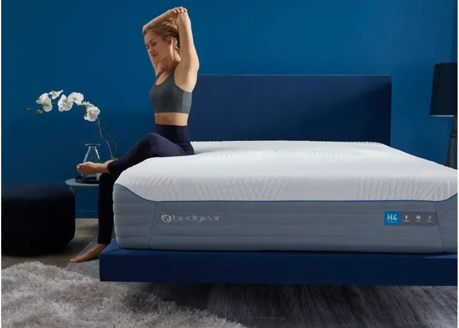 Bedgear Twin XL H4 Hybrid Performance Mattress